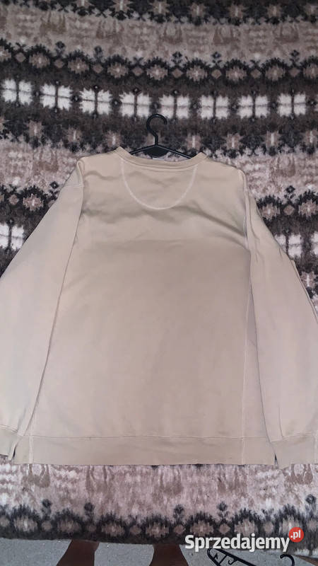 Bezowa bluza Nike crewneck Vintage pomorskie Zbychowo sprzedam