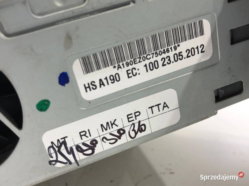 RADIO AUDI A6 C7 4G0035670H 1018 ODTWARZACZ podkarpackie