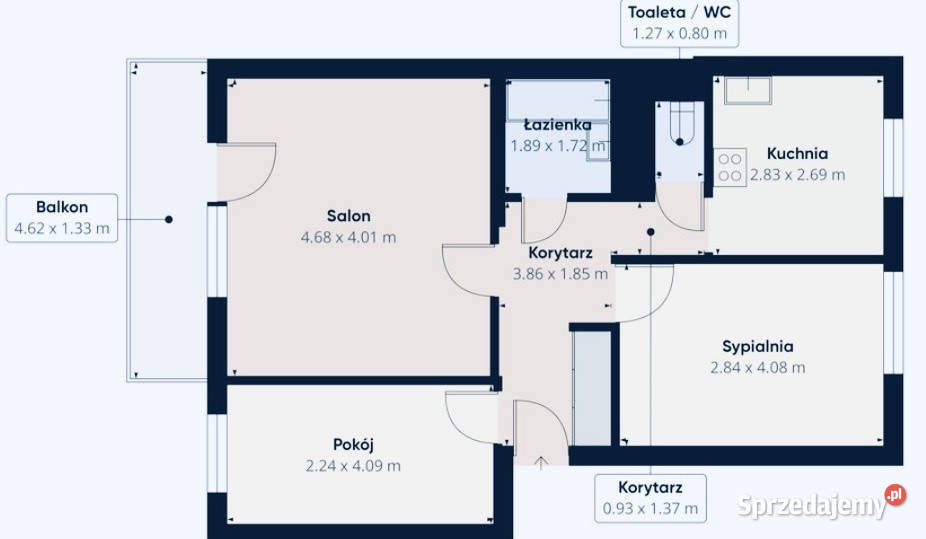 3pokojowe mieszkanie Możliwość 4pokoju Duży Lublin