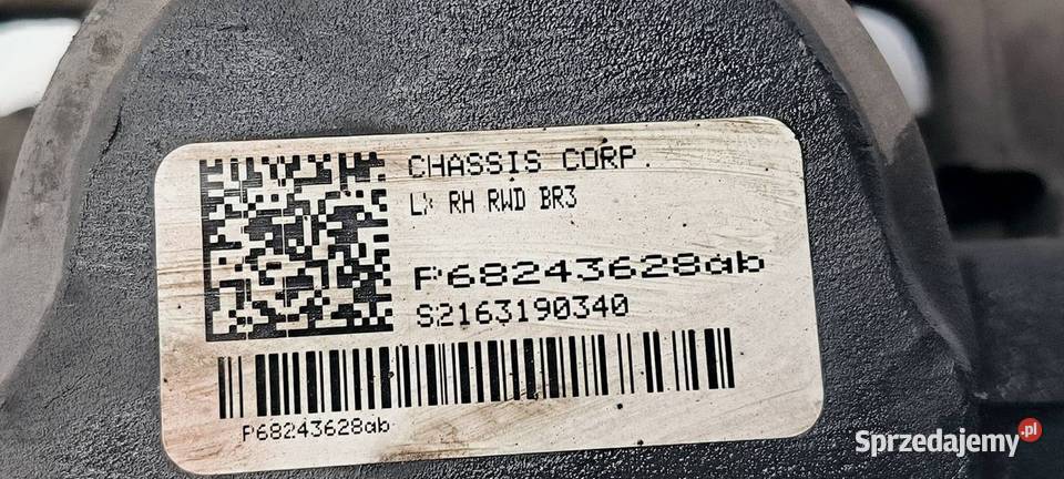 ZACISK HAMULCOWY PRZÓD PRAWY DODGE CHARGER kujawsko-pomorskie
