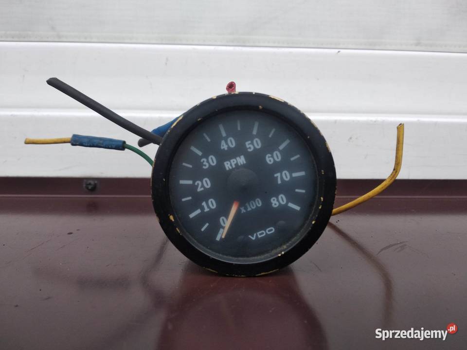 Obrotomierz dodatkowy akcesoryjny VDO VW Porsche łódzkie Sieradz