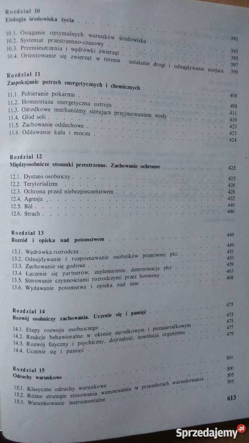 Biologiczne Mechanizmy Zachowania PWN Olsztyn