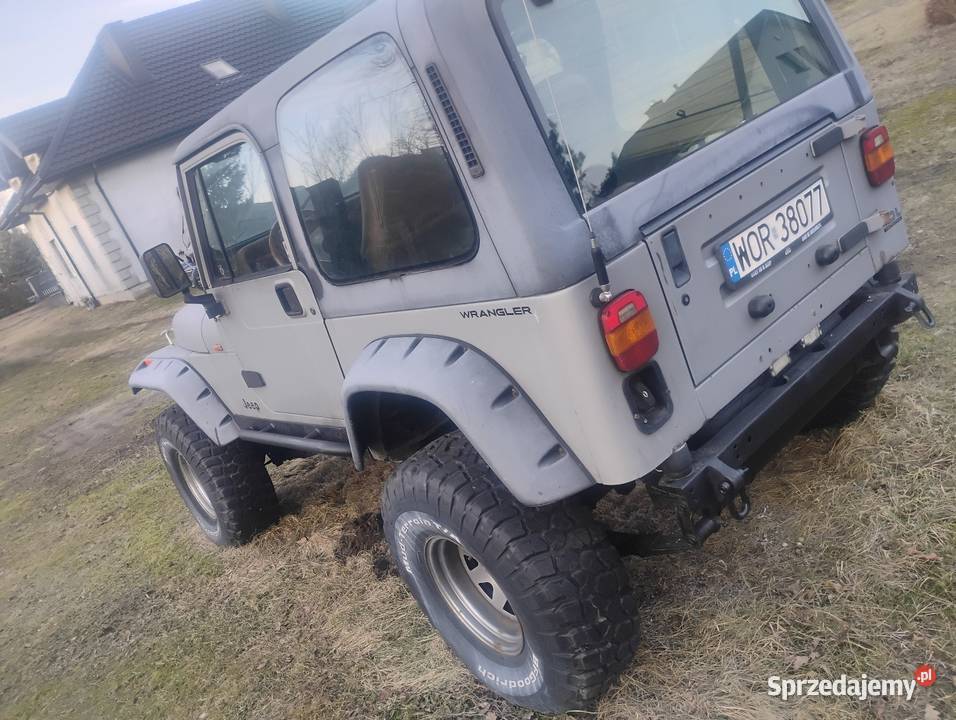 Jeep Wrangler yj 40 lpg klima mazowieckie Małkinia Dolna