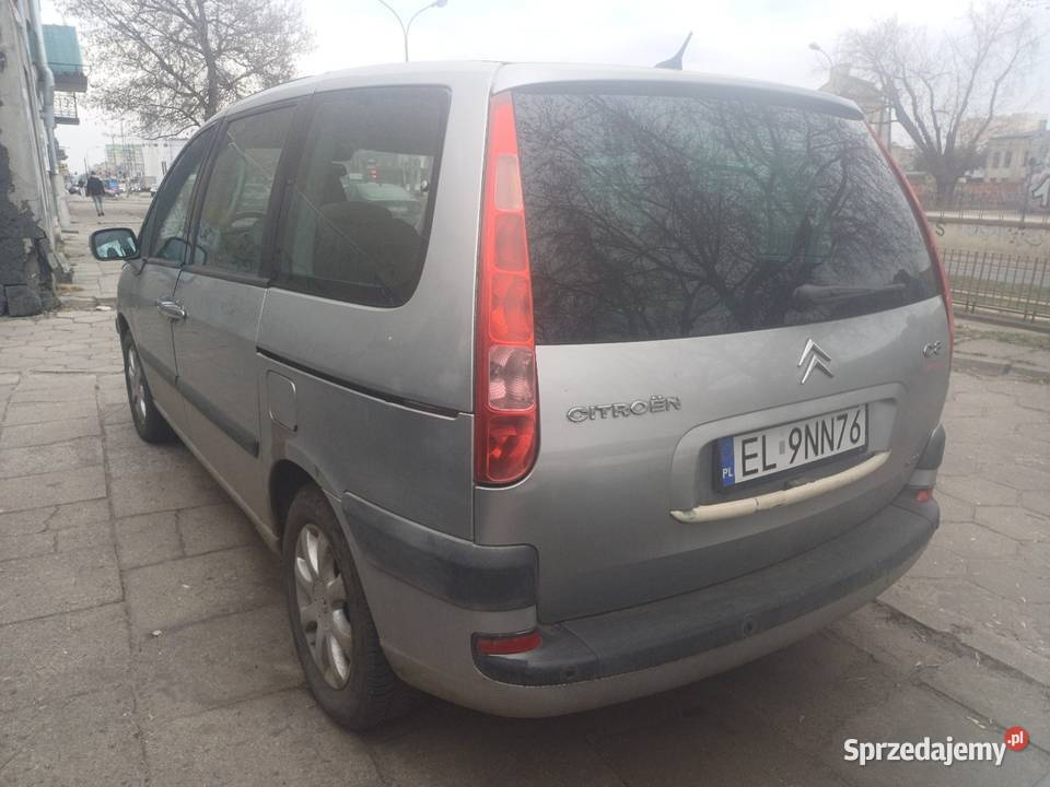 Citroen C8 22 HDI Serwisowany Nowe Tarcze Klocki Łódź