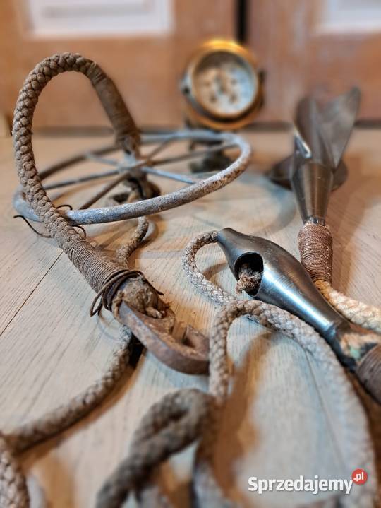 Mosiężny mechaniczny log z żaglowca Antyki sprzedam