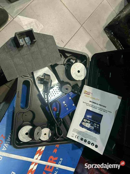 Zgrzewarka polifuzyjna do rur Zestawy elektronarzędzi Kraków