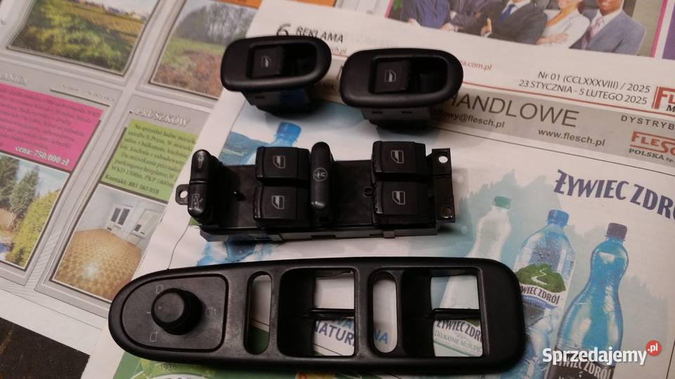 Panel przełączniki do podnoszenia szyb seat vw Pogroszew sprzedam