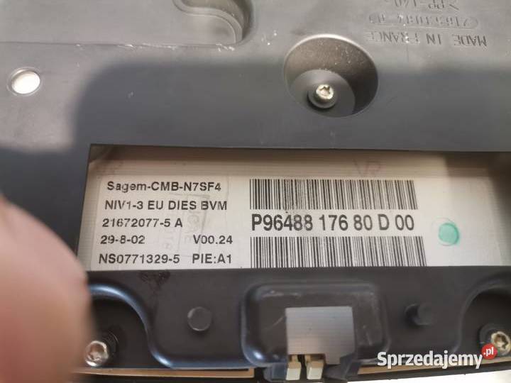 CITROEN XSARA 20 HDI LICZNIK ZEGAR 9648817680D00 osobowe Liczniki i zegary małopolskie Nowy Sącz