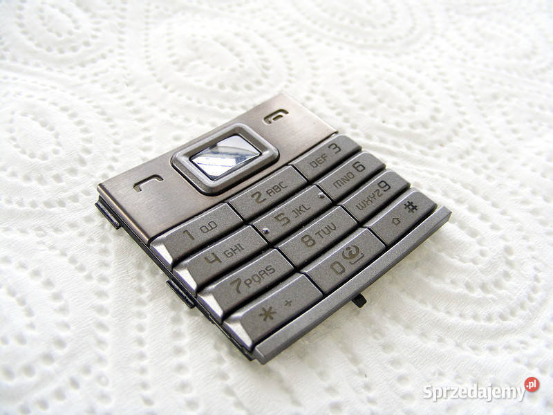 Klawiatura Nokia 8800 Sirocco Silver Łódź sprzedam