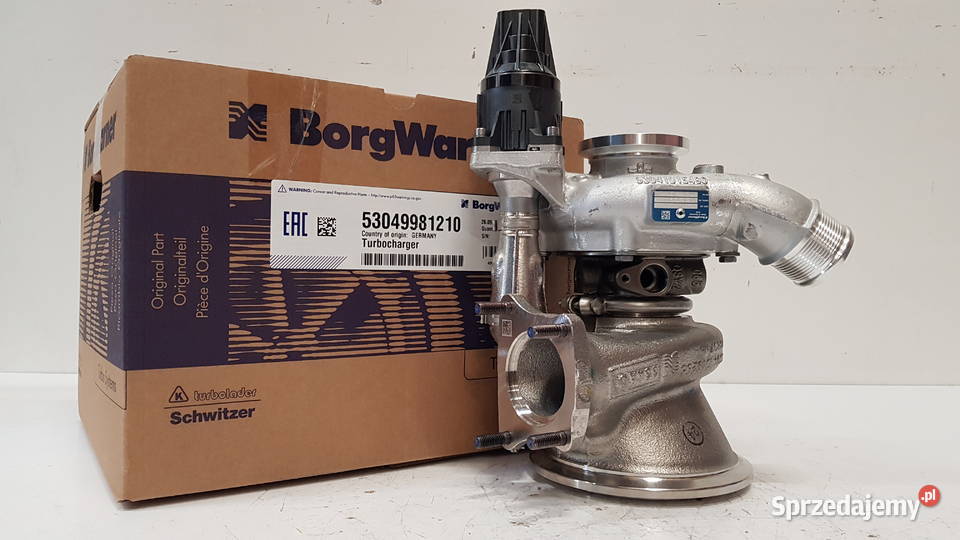 Turbosprężarka BorgWarner KKK 53049700320 Turbosprężarki Siedlce sprzedam