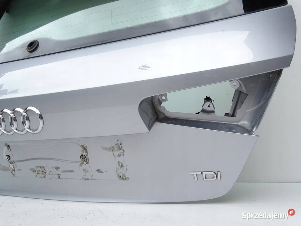 KLAPA TYŁ BAGAŻNIKA Z SZYBĄ LZ7G AUDI A3 8V 3D 3 osobowe sprzedam
