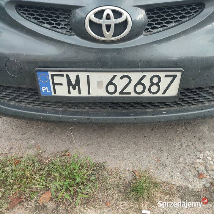 Syndyk sprzeda samochód osobowy Toyota Aygo benzyna wielkopolskie Poznań