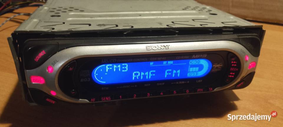 Radio Sony CDXMP40 sprzedam