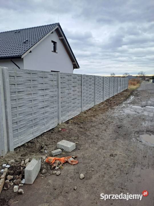 Ogrodzenia betonowe Lubin Montaż Producent