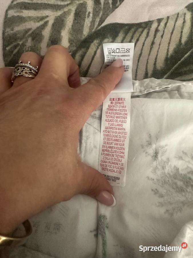 Komplet pościeli MS motyw Japonka 180x200 biały Łódź