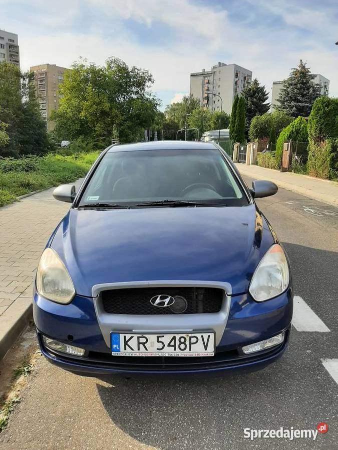Hyundai Accent III SPORT 15 CRDI 2007 Kraków sprzedam