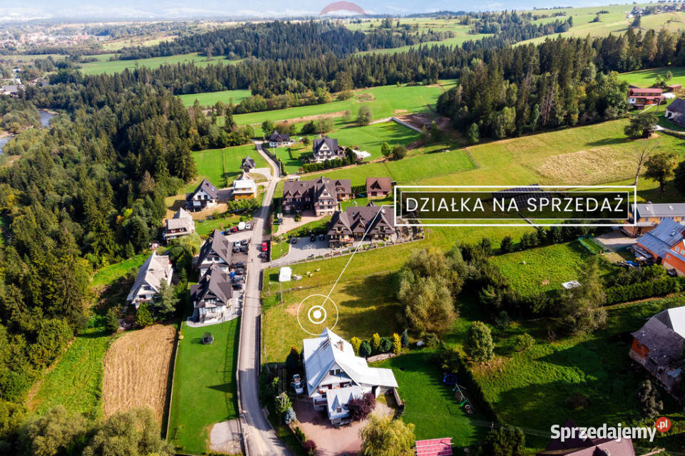Działka budowlana w Białym Dunajcu Grunty i działki małopolskie
