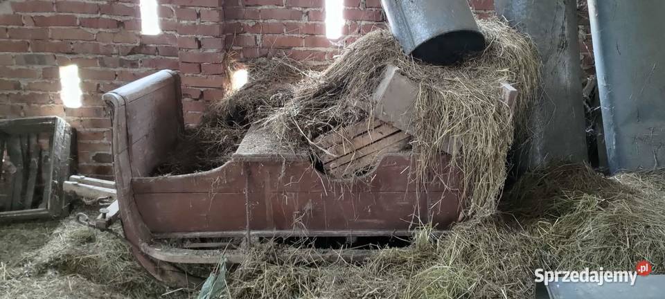 Sanie konne drewniane stare Wola Łużańska Pozostałe sprzedam