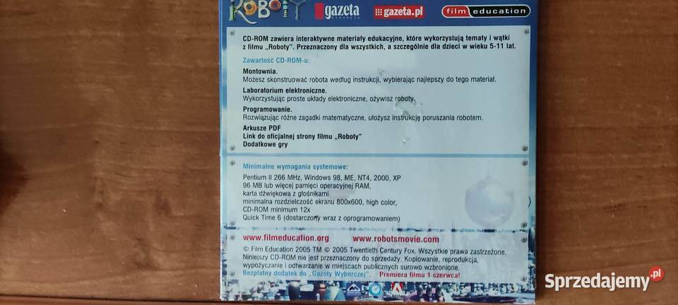 Roboty interaktywny CDROM Nowy PC Gliwice