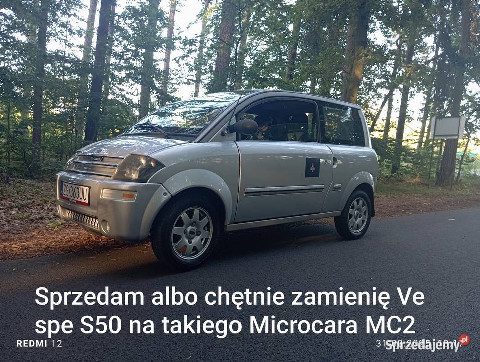 Piaggio Vespa S50 zamienię na microcara 50cm3