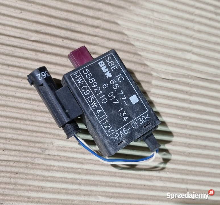 BMW E65 E66 czujnik moduł zajętości fotela Komputery pomorskie Bolesławice