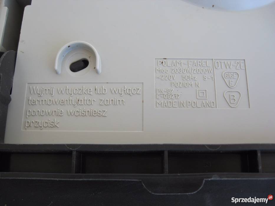 Farelka Polam Farel OTW2E NOWA Dom i Ogród sprzedam