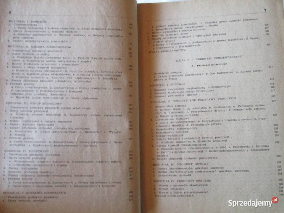 Przędzalnictwo bawełny Malinowski 1960 sprzedam