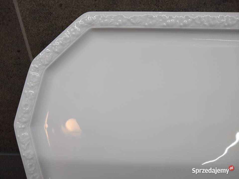 Półmisek do ryb Rosenthal Biała Maria 34 Kalisz