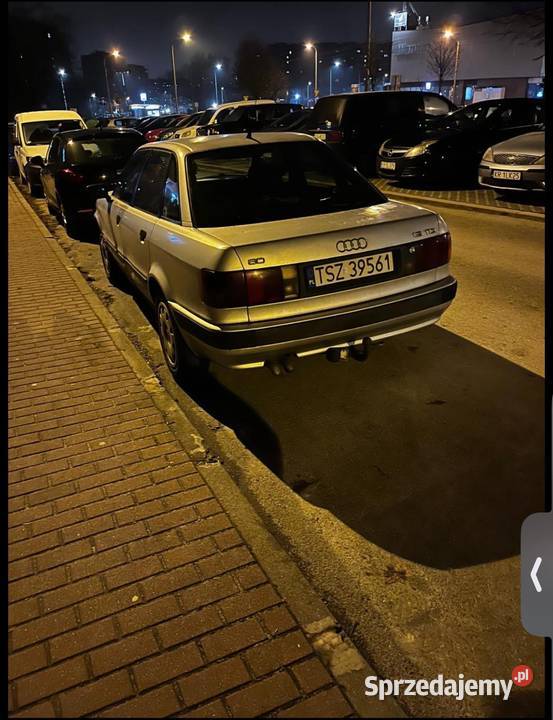 Audi 80 18 tdi srebrny centralny zamek cudo manualna Kielce