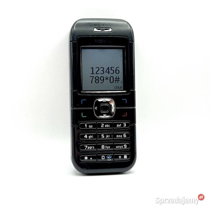 Telefon Nokia 6030 RM74 Czarna ładowarka Warszawa