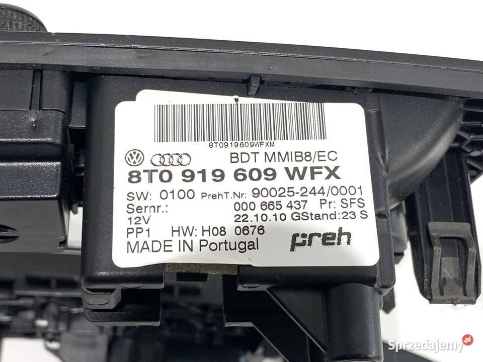 PANEL STEROWANIA RADIA AUDI Q5 8R 8T0919609WFX osobowe sprzedam