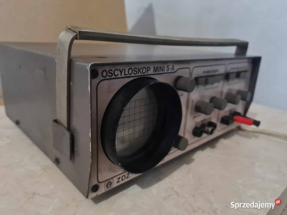 OSCYLOSKOP MINI 5A ZDZWARSZAWA RETRO VINTAGE lubuskie Sulechów