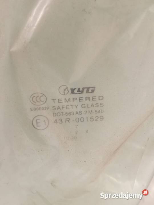 Szyba Drzwi Lewa Przednia Opel Corsa 07 Bralin sprzedam