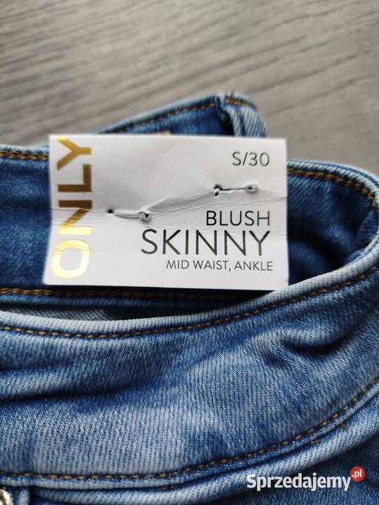 Jeansy damskie ONLY Blush Skinny Mid Waist ANKLE