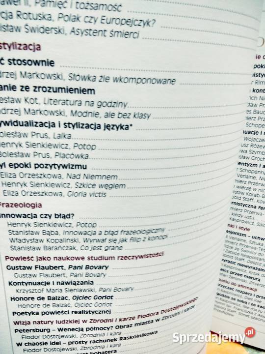 Polski operon podręcznik 4 ponadgimnazjalne Warszawa