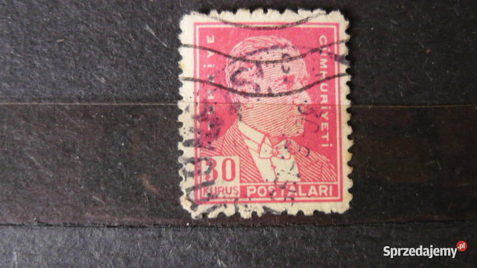 Znaczek stara Turcja Myszków