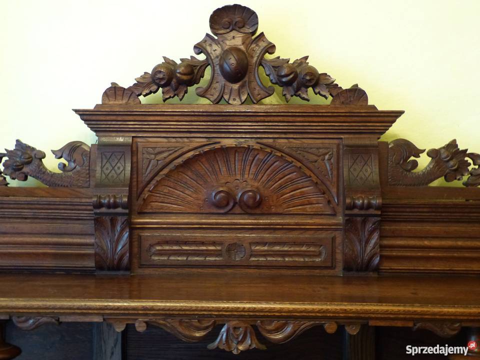 Wspaniały kredens myśliwskisklep Dąbrowa śląskie Dąbrowa Górnicza