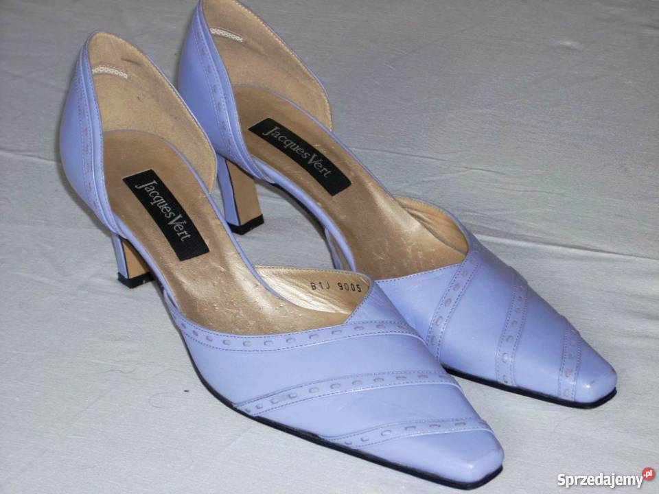 Jacques Vert Skórzane czółenka NOwe 40 skóra Czółenka