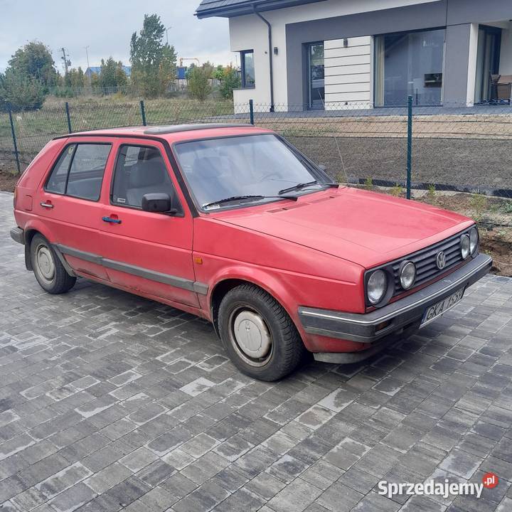 VW Golf 2 16 TD 1989r nieuszkodzony