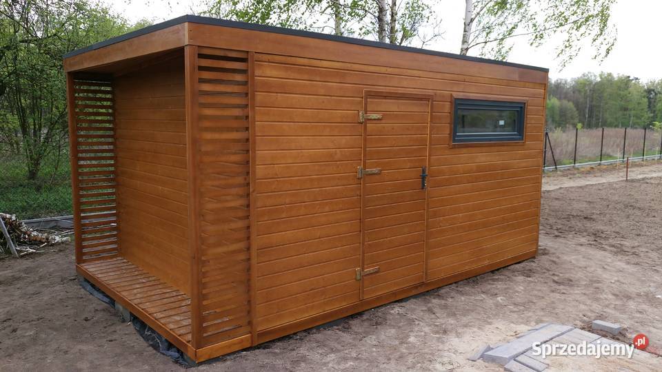 Domek Wakacyjny Drewniany Altana Sauna Drewutnia Częstochowa