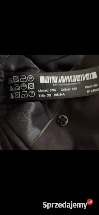 Płaszcz damski XS trencz czarny Massimo Dutti z Częstochowa