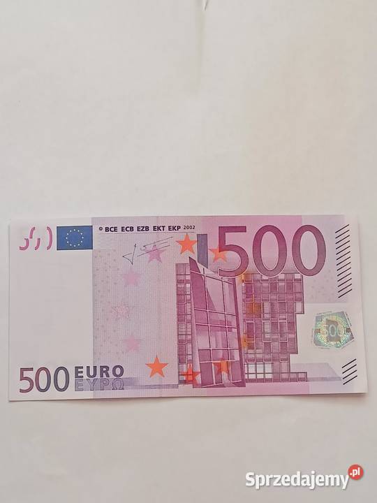 Banknot 500 Euro UNC sprzedam