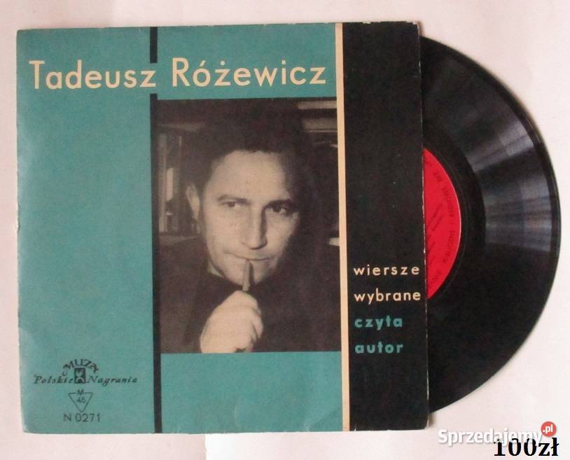 Tadeusz Nowak Wiersze wybranewierszepłyta
