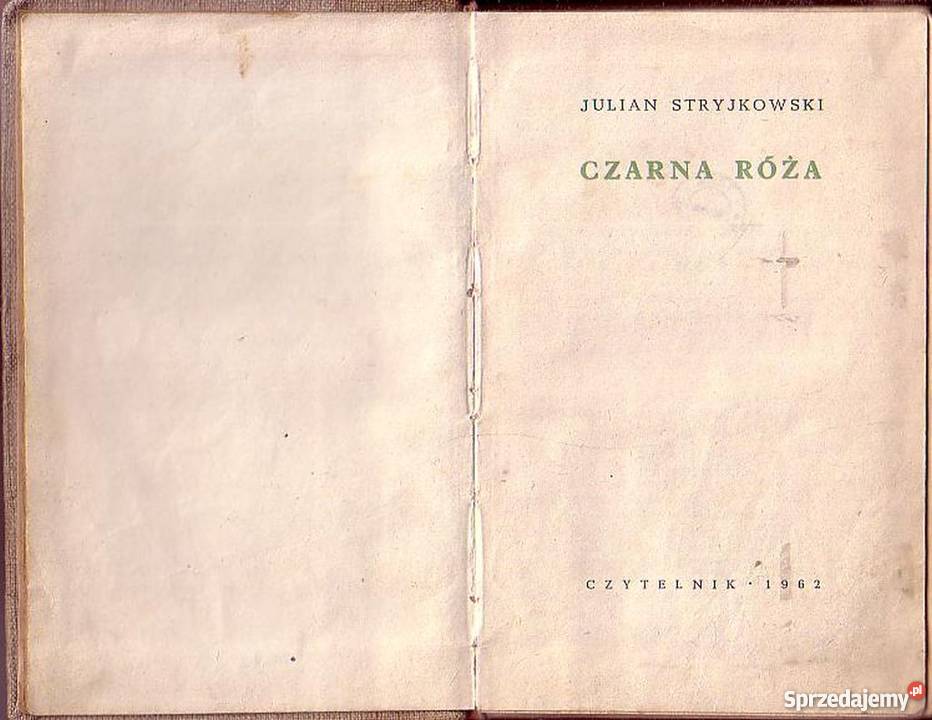 0756 CZARNA RÓŻA JULIAN STRYJKOWSKI małopolskie Czyrna