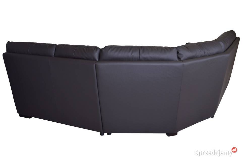 Klasyczny Narożnik Skóra Naturalna Meble Wanat 95cm Woźniki