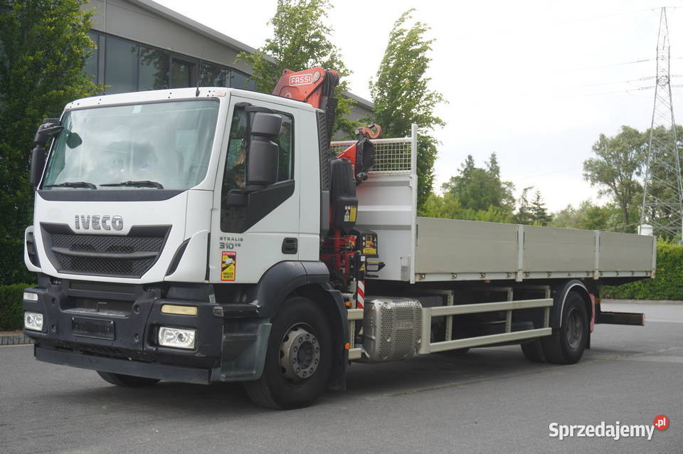 Iveco Stralis 19310 E6 Platforma 19 EPAL Fassi Dźwigi samochodowe Kraków