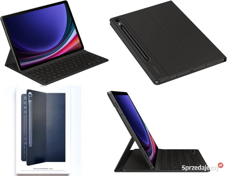 Nowy Samsung Book Cover Keyboard Slim AI EFDX720 Sosnowiec sprzedam