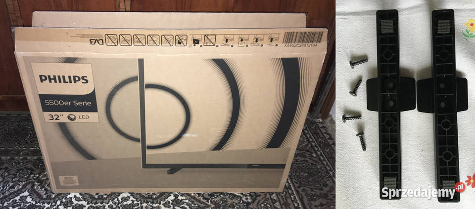 Telewizor LED Philips 32PHS5505 czarny 32 cale Kraków