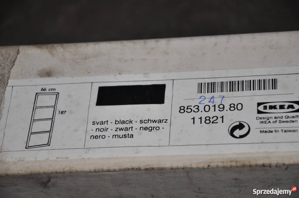 Rama lustra oprawa drewniana czarna Katowice