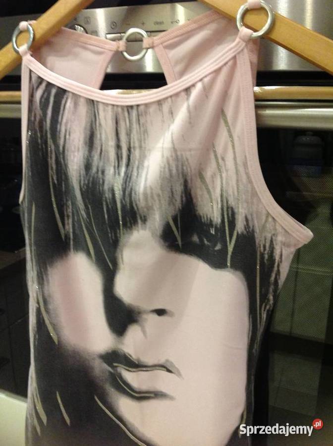 Bluzka Damska S Pudrowy Róż Inny wzór